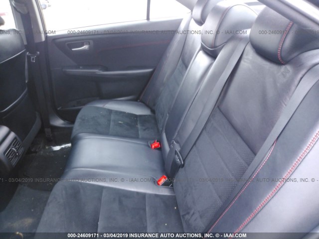 4T1BF1FK3FU929750 - 2015 TOYOTA CAMRY LE/XLE/SE/XSE შავი ფოტო 8