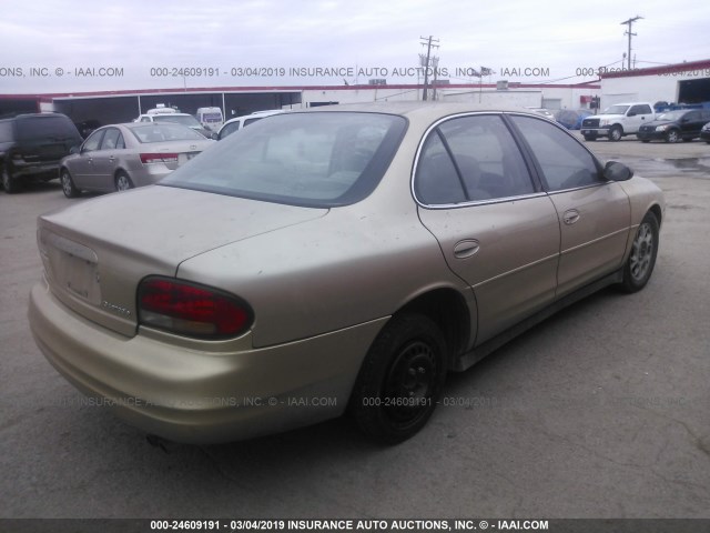 1G3WH52H92F131687 - 2002 OLDSMOBILE INTRIGUE GX GOLD photo 4