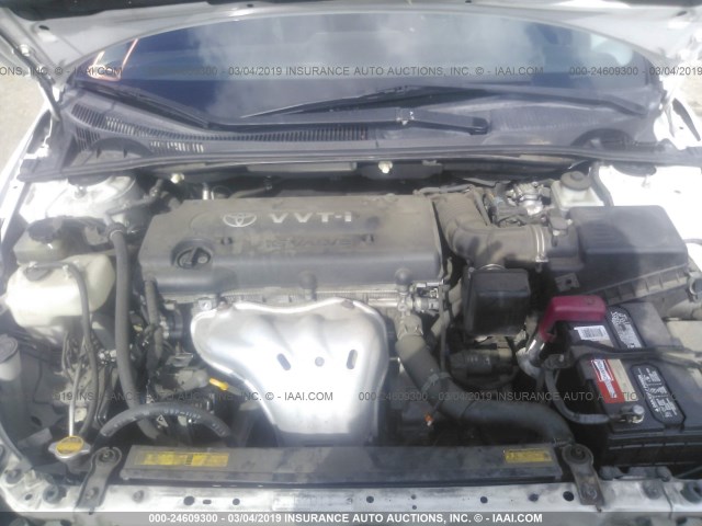 JTKDE167580224012 - 2008 TOYOTA SCION TC WHITE photo 10
