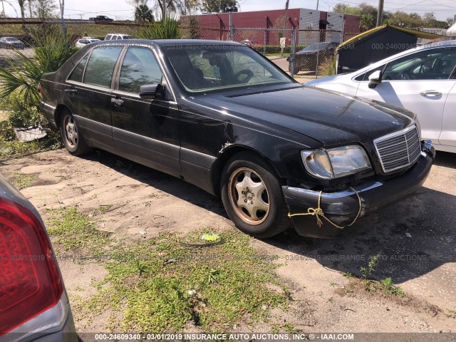 WDBGA43GXVA371341 - 1997 MERCEDES-BENZ S 420 BLACK photo 1