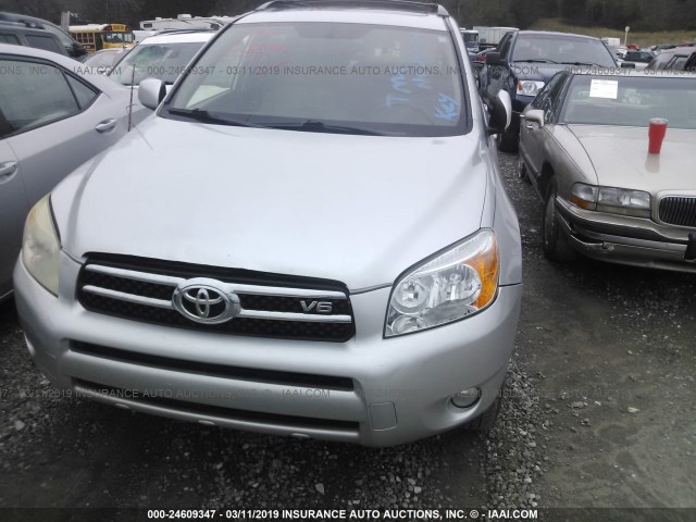 JTMBK31V776024107 - 2007 TOYOTA RAV4 LIMITED SILVER photo 2