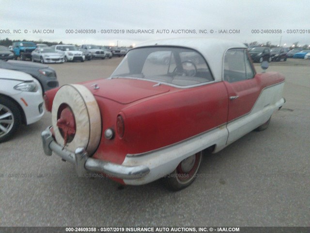 15FNH1883 - 1959 NASH METROPOLITAN  RED photo 4