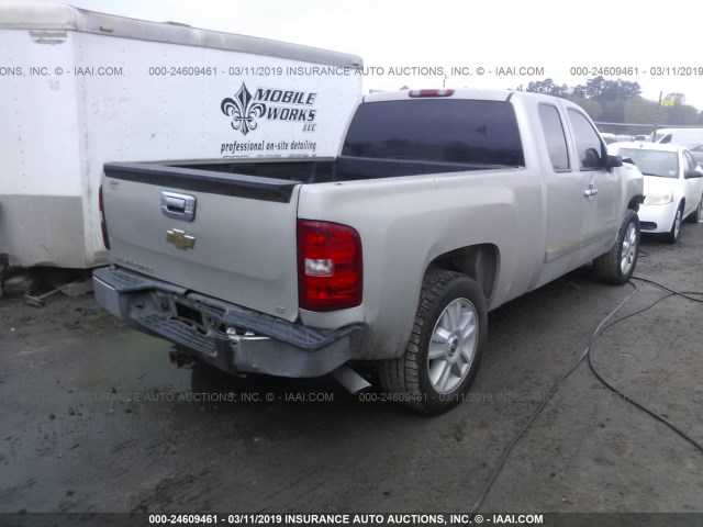 1GCEC19C87Z583701 - 2007 CHEVROLET SILVERADO C1500 BEIGE photo 4