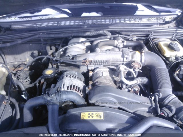 SALTL1240YA280088 - 2000 LAND ROVER DISCOVERY II  შავი ფოტო 10