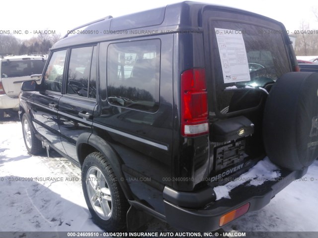 SALTL1240YA280088 - 2000 LAND ROVER DISCOVERY II  შავი ფოტო 3