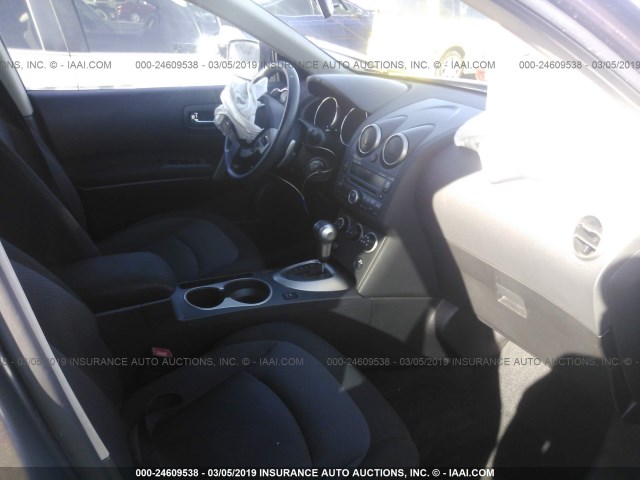 JN8AS58T89W055336 - 2009 NISSAN ROGUE S/SL Gris foto 5