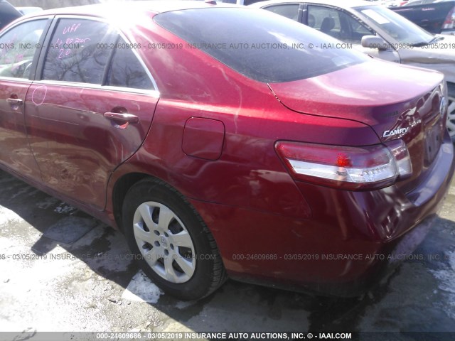 4T1BF3EK7BU173797 - 2011 TOYOTA CAMRY SE/LE/XLE 红色 照片 3