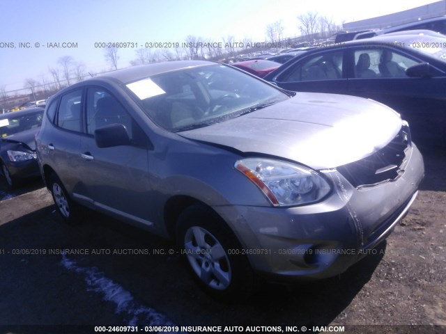 JN8AS5MT0BW170444 - 2011 NISSAN ROGUE S/SV/KROM GRAY photo 1