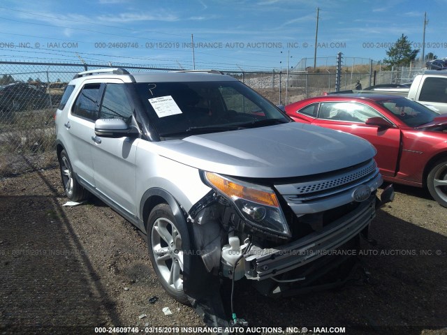 1FMHK7F89CGA02050 - 2012 FORD EXPLORER LIMITED GRAY photo 1