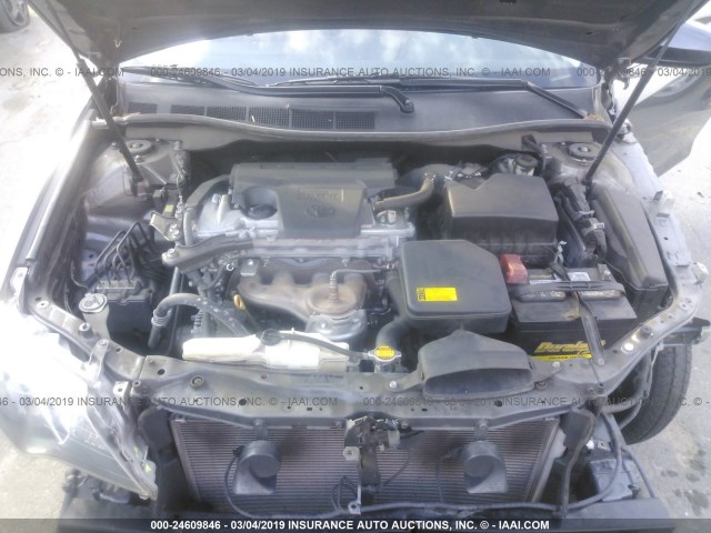 4T1BF1FK3DU691329 - 2013 TOYOTA CAMRY L/SE/LE/XLE 灰色 照片 10