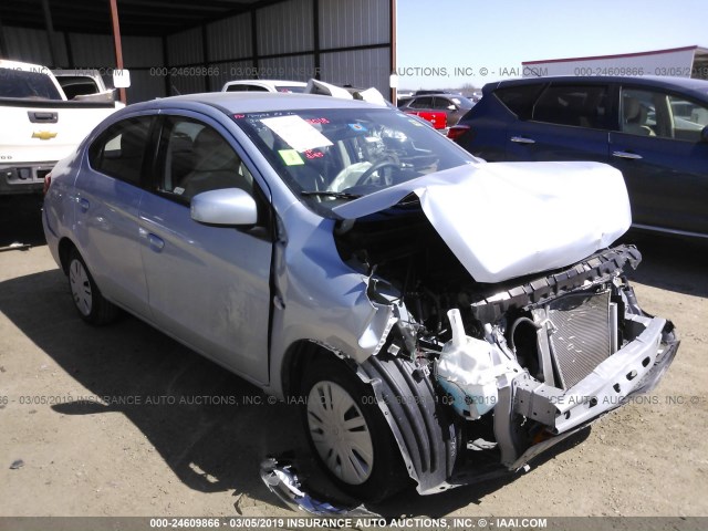 ML32F3FJ7JHF14462 - 2018 MITSUBISHI MIRAGE G4 ES Açıq mavi foto 1