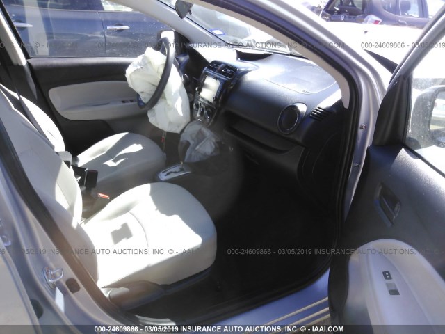 ML32F3FJ7JHF14462 - 2018 MITSUBISHI MIRAGE G4 ES Açıq mavi foto 5