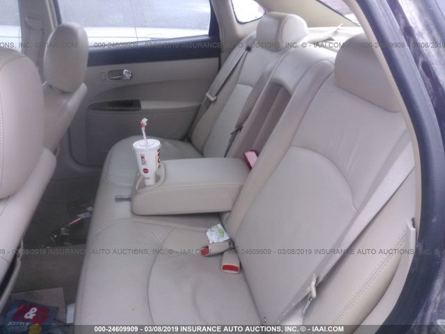 2G4WE587961282237 - 2006 BUICK LACROSSE CXS BURGUNDY photo 8