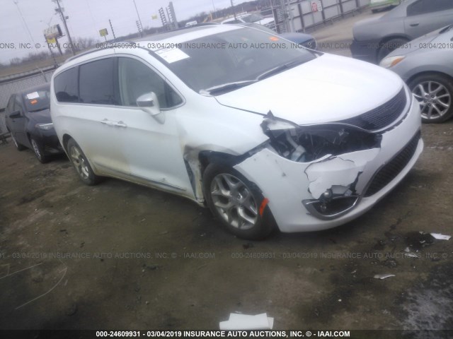 2C4RC1GG2KR554558 - 2019 CHRYSLER PACIFICA LIMITED WHITE photo 1