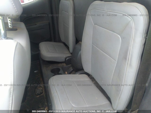 1GCHSAEA6F1173576 - 2015 CHEVROLET COLORADO WHITE photo 8