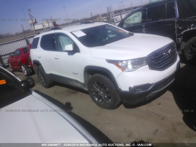 1GKKNMLS0JZ247096 - 2018 GMC ACADIA SLT-1 WHITE photo 1