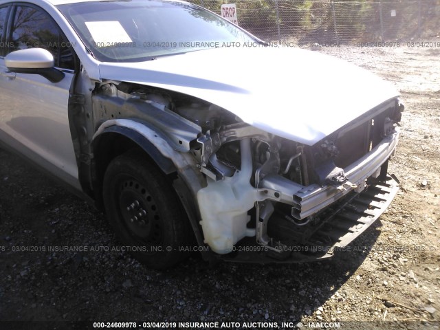 1FA6P0G76E5373195 - 2014 FORD FUSION S SILVER photo 6