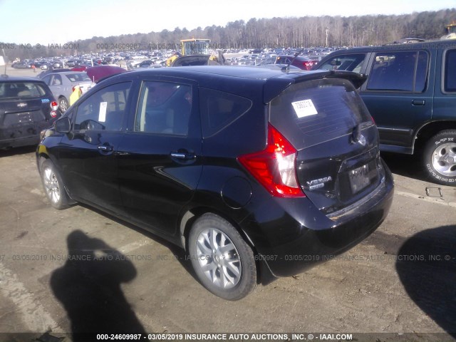 3N1CE2CP4FL429966 - 2015 NISSAN VERSA NOTE S/S PLUS/SV/SL/SR BLACK photo 3