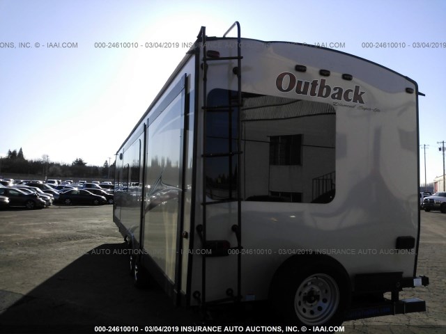 4YDT32521GB452870 - 2016 KEYSTONE OUTBACK TAN photo 3