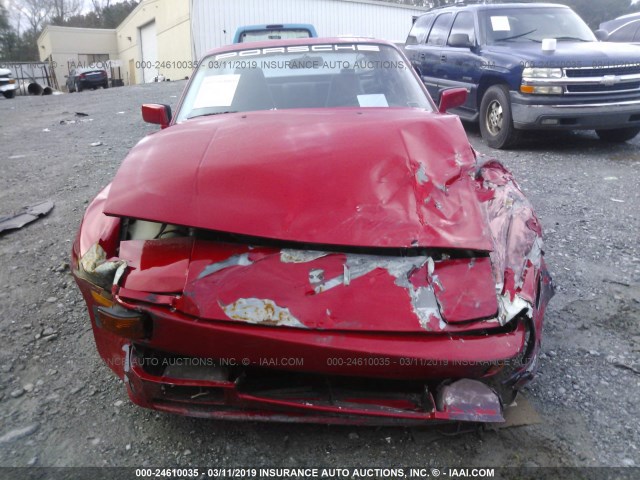 WP0AA0941GN455332 - 1986 PORSCHE 944 RED photo 6