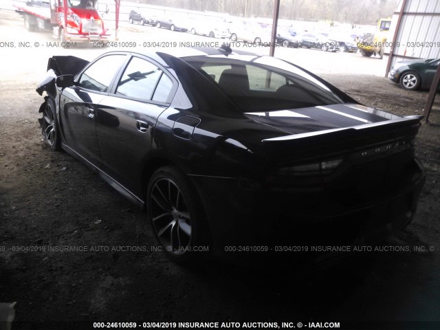 2C3CDXGJ5JH182062 - 2018 DODGE CHARGER R/T 392 BLACK photo 3