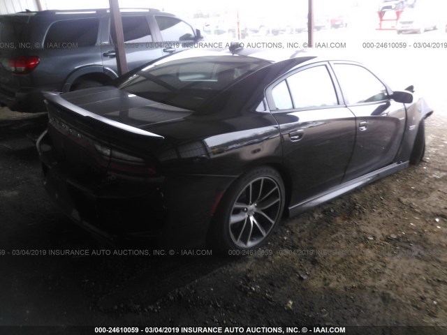 2C3CDXGJ5JH182062 - 2018 DODGE CHARGER R/T 392 BLACK photo 4