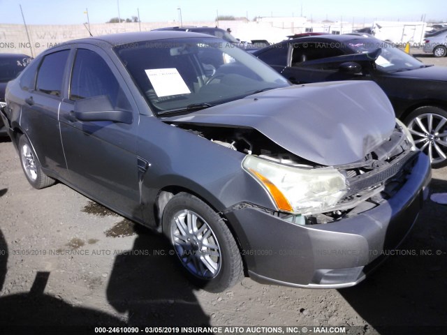 1FAHP35N88W215791 - 2008 FORD FOCUS SE/SEL/SES GRAY photo 1