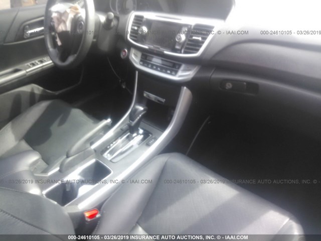 1HGCR2F86EA066244 - 2014 HONDA ACCORD EXL SILVER photo 5