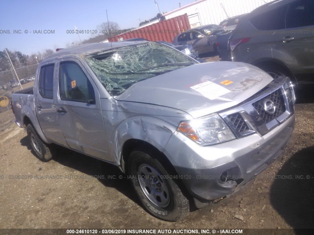 1N6AD0ER9EN727192 - 2014 NISSAN FRONTIER S/SV/SL/PRO-4X SILVER photo 1