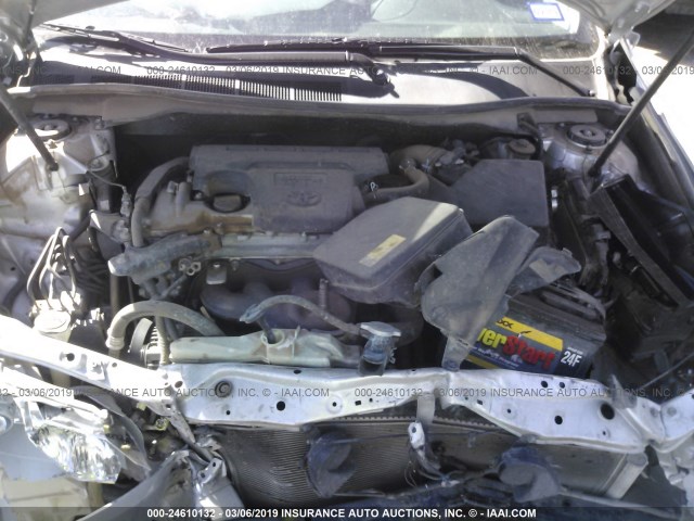 4T1BF1FK8DU243992 - 2013 TOYOTA CAMRY L/SE/LE/XLE Gümüş foto 10