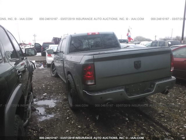 1C6RR7MT5DS502918 - 2013 RAM 1500 SPORT GRAY photo 3