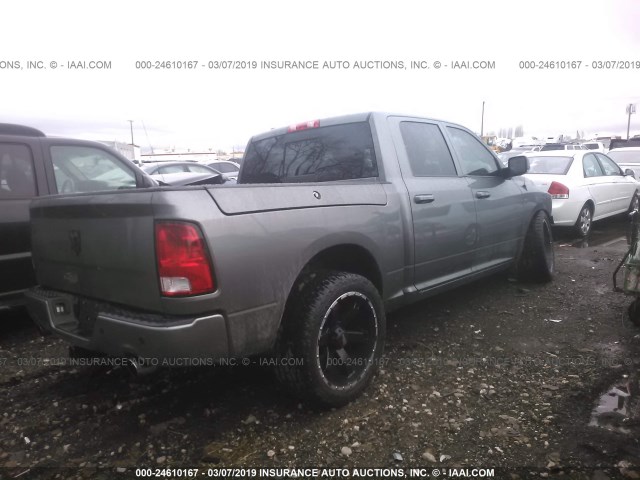 1C6RR7MT5DS502918 - 2013 RAM 1500 SPORT GRAY photo 4