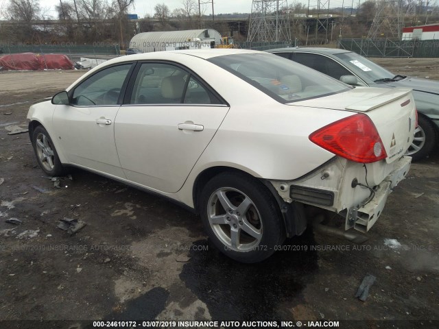 1G2ZG57N684196309 - 2008 PONTIAC G6 SE WHITE photo 3