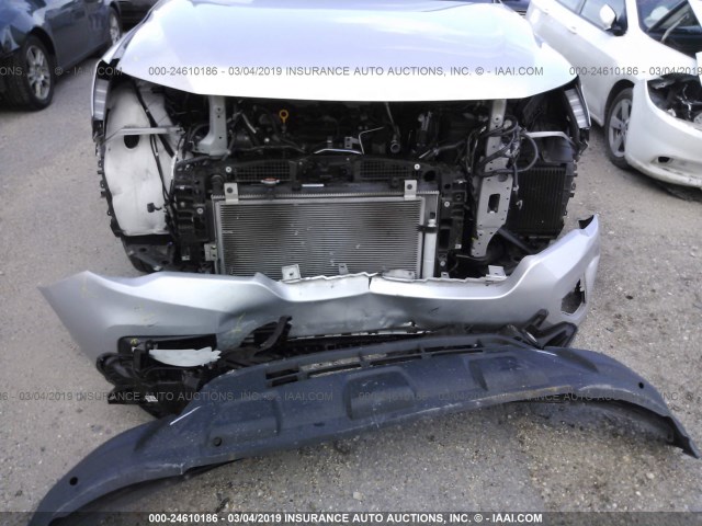 5N1DR2MN3JC618367 - 2018 NISSAN PATHFINDER S/SV/SL/PLATINUM SILVER photo 6