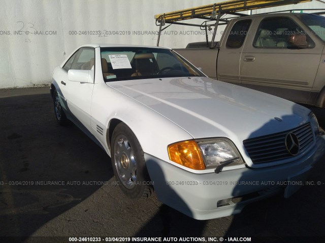 WDBFA66E6MF021420 - 1991 MERCEDES-BENZ 500 SL WHITE photo 6