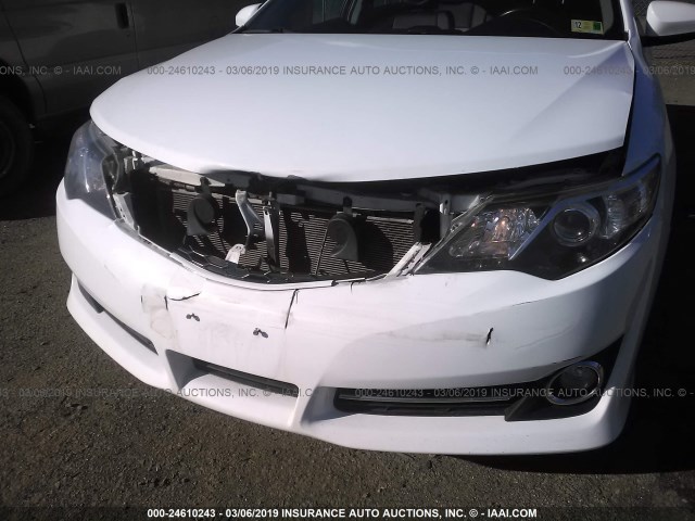 4T1BF1FK6EU322319 - 2014 TOYOTA CAMRY L/SE/LE/XLE 白色 照片 6