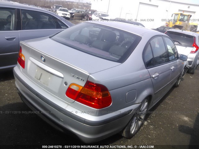 WBAEV53413KM03932 - 2003 BMW 330 I SILVER photo 4