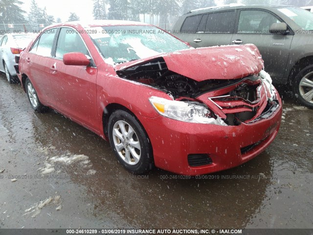 4T1BF3EK0BU171423 - 2011 TOYOTA CAMRY SE/LE/XLE 红色 照片 1