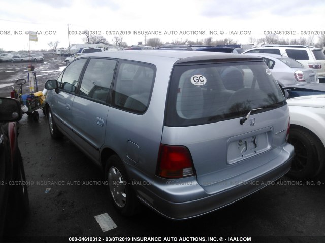 JHMRA1864VC018184 - 1997 HONDA ODYSSEY LX Light Blue photo 3