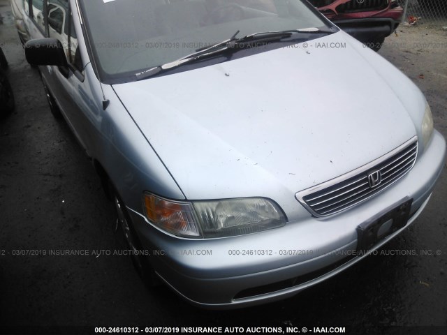 JHMRA1864VC018184 - 1997 HONDA ODYSSEY LX Light Blue photo 6