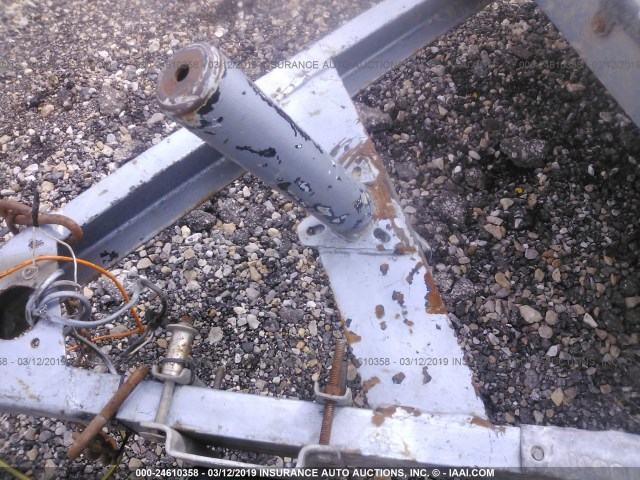 XXXXMVIN366044IND - 2017 ASMBL 2 AXLE TRAILER  Կապույտ լուսանկար 10