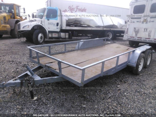 XXXXMVIN366044IND - 2017 ASMBL 2 AXLE TRAILER  Կապույտ լուսանկար 2