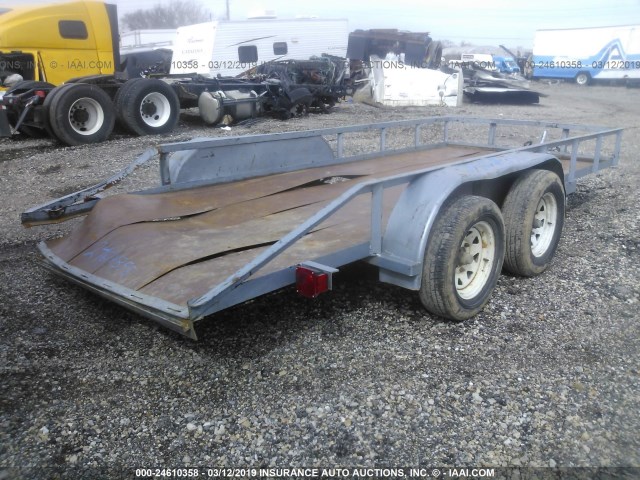 XXXXMVIN366044IND - 2017 ASMBL 2 AXLE TRAILER  Կապույտ լուսանկար 4