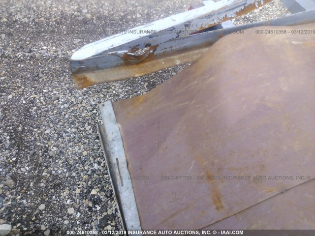 XXXXMVIN366044IND - 2017 ASMBL 2 AXLE TRAILER  Կապույտ լուսանկար 6