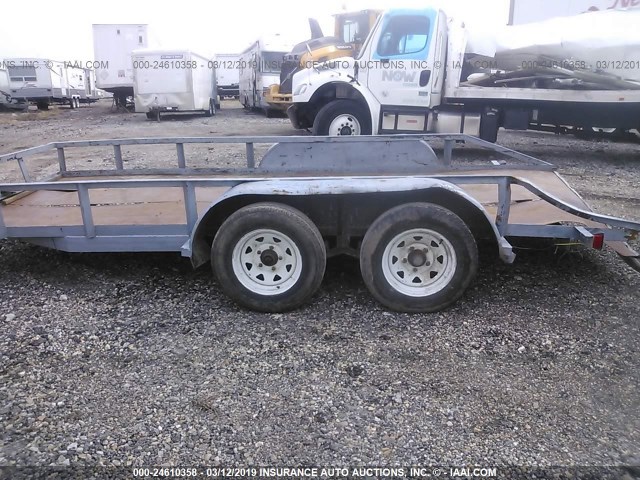 XXXXMVIN366044IND - 2017 ASMBL 2 AXLE TRAILER  Կապույտ լուսանկար 7