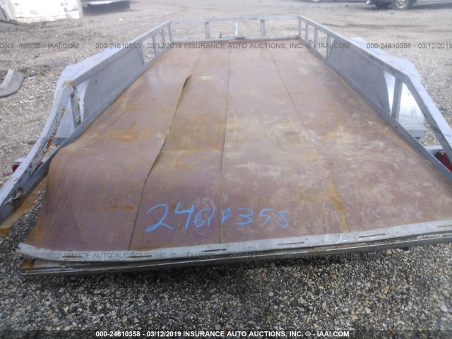 XXXXMVIN366044IND - 2017 ASMBL 2 AXLE TRAILER  Կապույտ լուսանկար 8