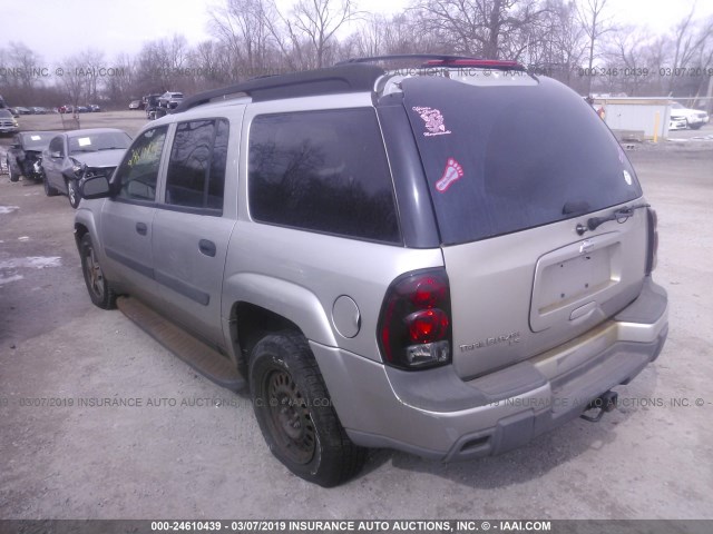 1GNET16S956145643 - 2005 CHEVROLET TRAILBLAZER EXT LS/EXT LT SILVER photo 3