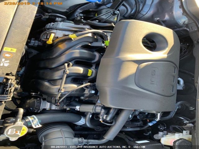 3KPA24AB3KE179263 - 2019 KIA RIO S GRAY photo 15