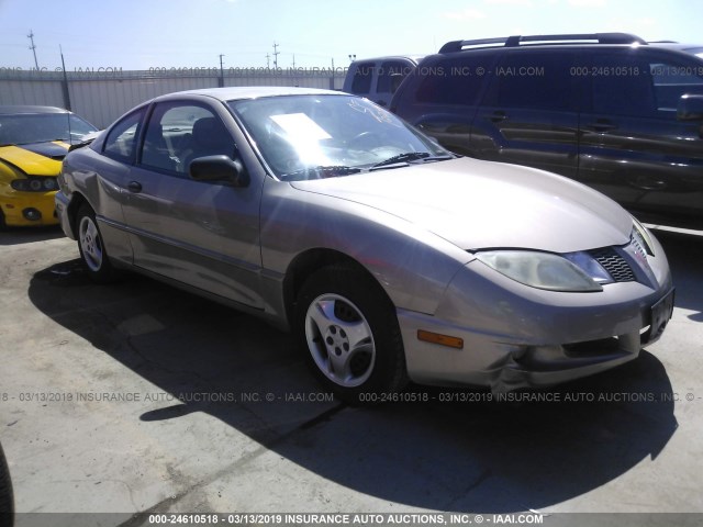 1G2JB12F347337026 - 2004 PONTIAC SUNFIRE BROWN photo 1