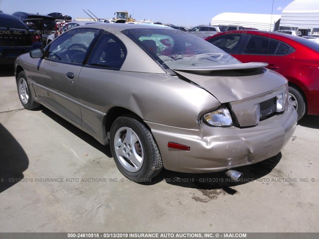 1G2JB12F347337026 - 2004 PONTIAC SUNFIRE BROWN photo 3